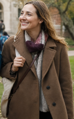 Poetic License 2026 Leslie Mann Long Coat